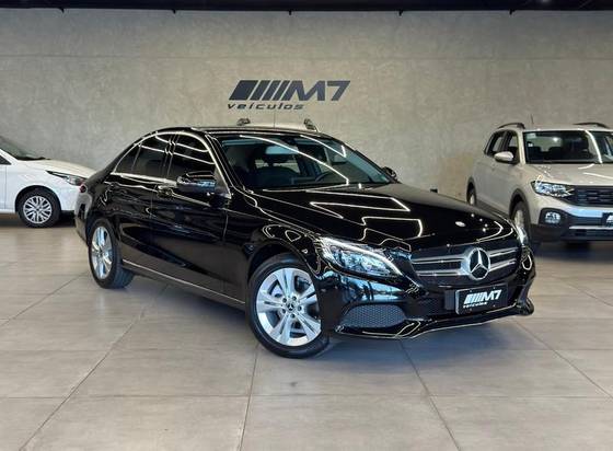 MERCEDES-BENZ C 180 1.6 CGI 16V TURBO FLEX 4P AUTOMÁTICO MERCEDES-BENZ C 180 1.6 CGI 16V TURBO FLEX 4P AUTOMÁTICO